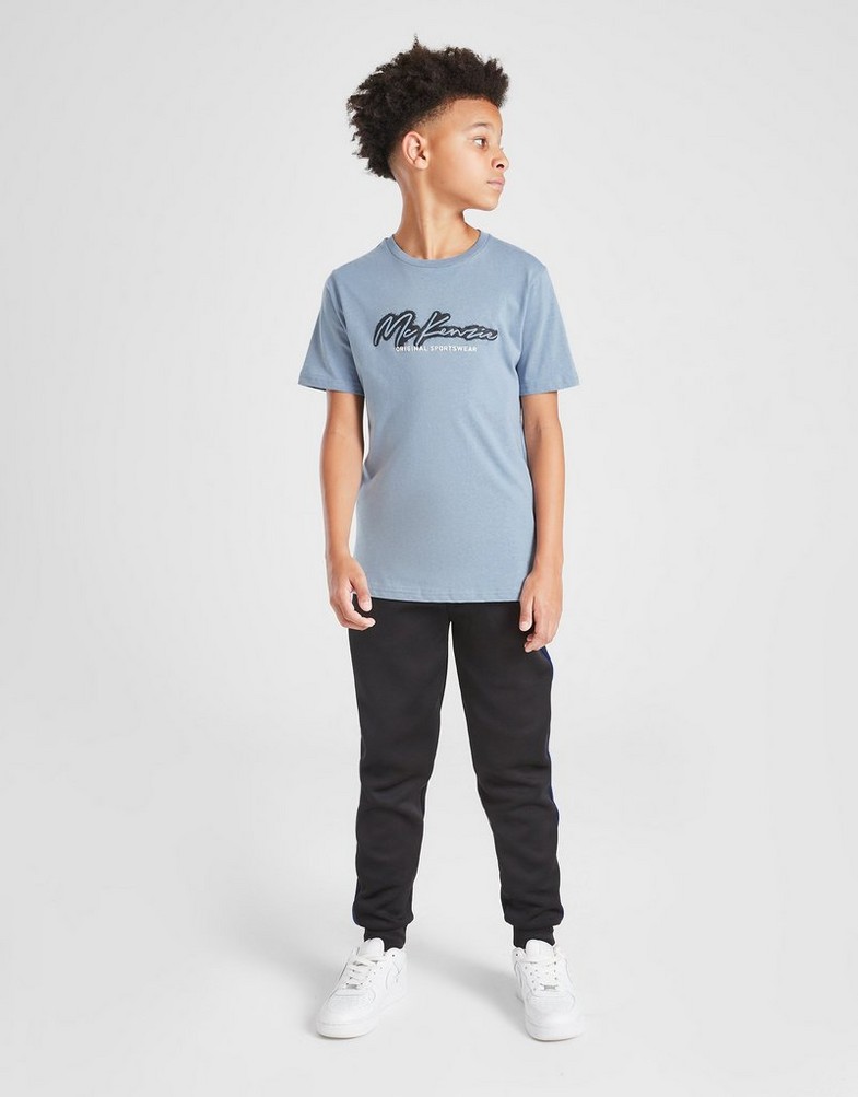 Дитячі футболки MCKENZIE ФУТБОЛКА CASPIAN TEE BLK-BLK MCKTJB16602074 Чорний