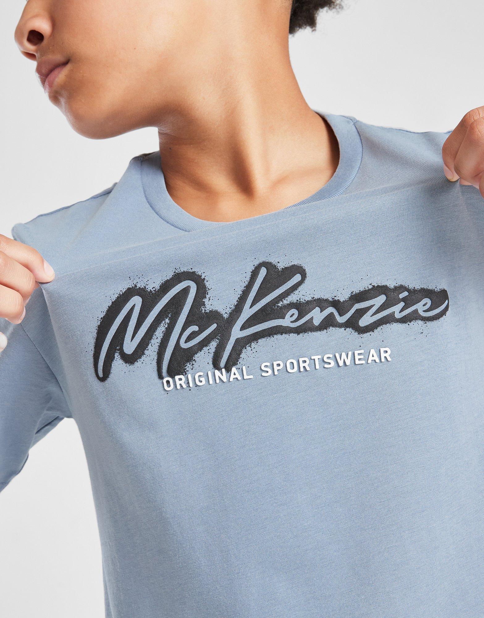 Vaikiški marškinėliai MCKENZIE MARŠKINĖLIAI CASPIAN TEE BLK-BLK MCKTJB16602074 Juoda