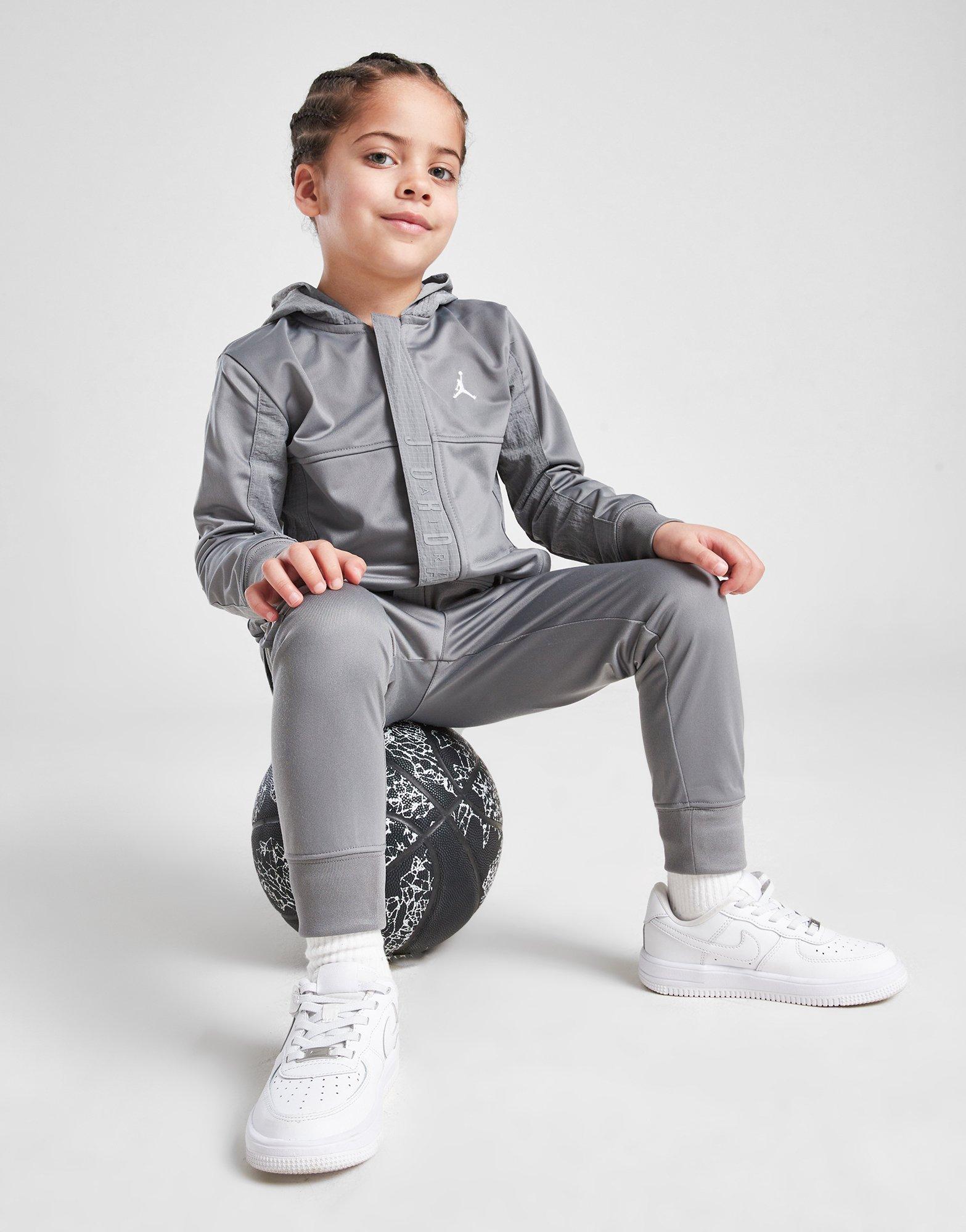 Jordan Souprava Poly Wvn Fz Suit Gry B