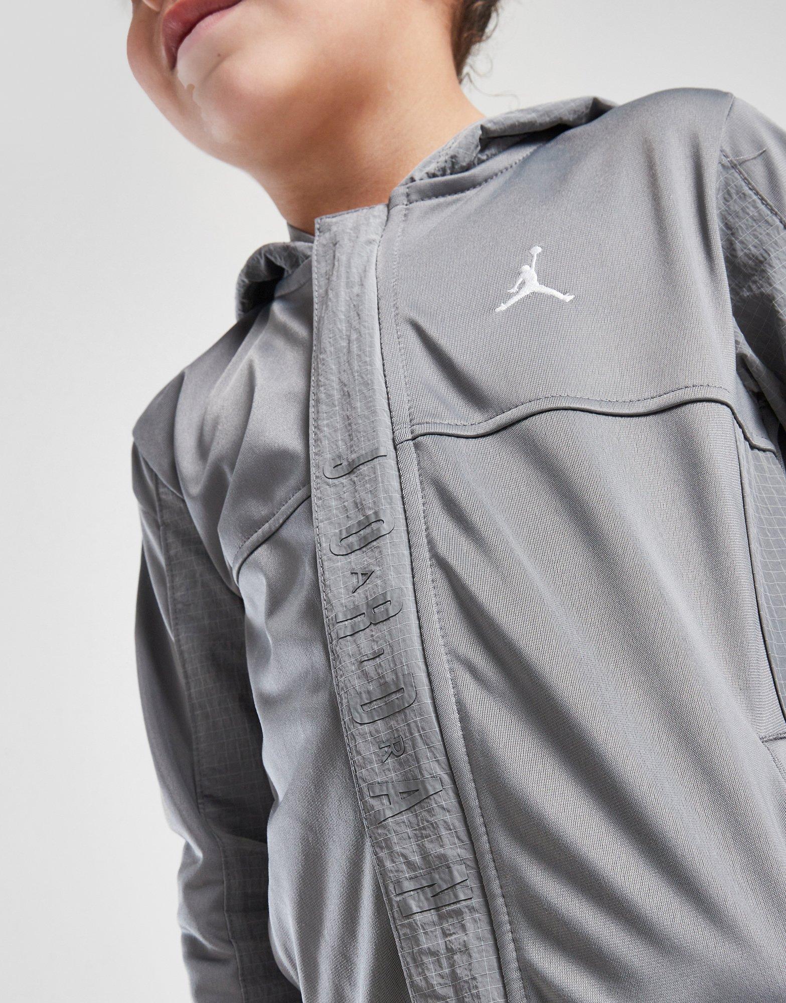 Trening pentru copii JORDAN SET POLY WVN FZ SUIT GRY B 85D806-M19 Gri