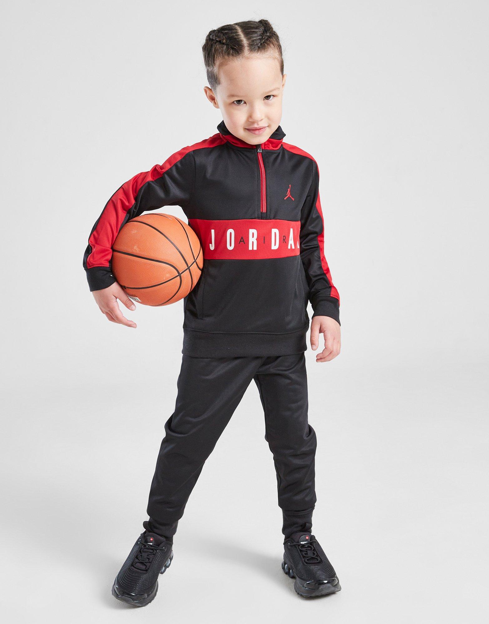 Jordan Souprava Poly 1/4 Zip St Blk/red B