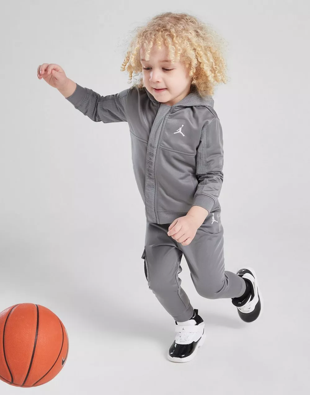 NikeHad JORDAN КОМПЛЕКТ POLY WVN FZ SUIT GRY B, фото 1 з 6