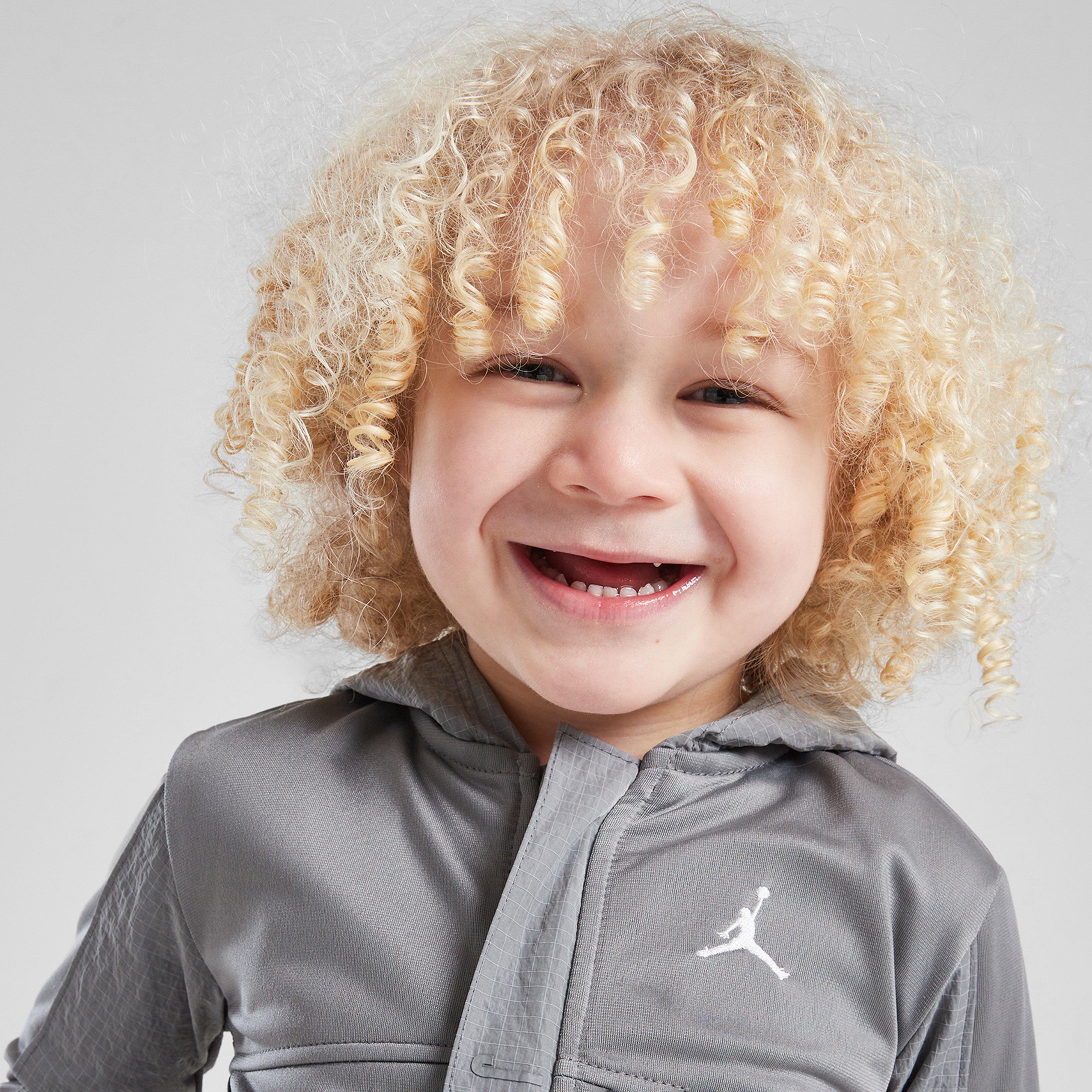 Dětská tepláková souprava JORDAN SOUPRAVA POLY WVN FZ SUIT GRY B