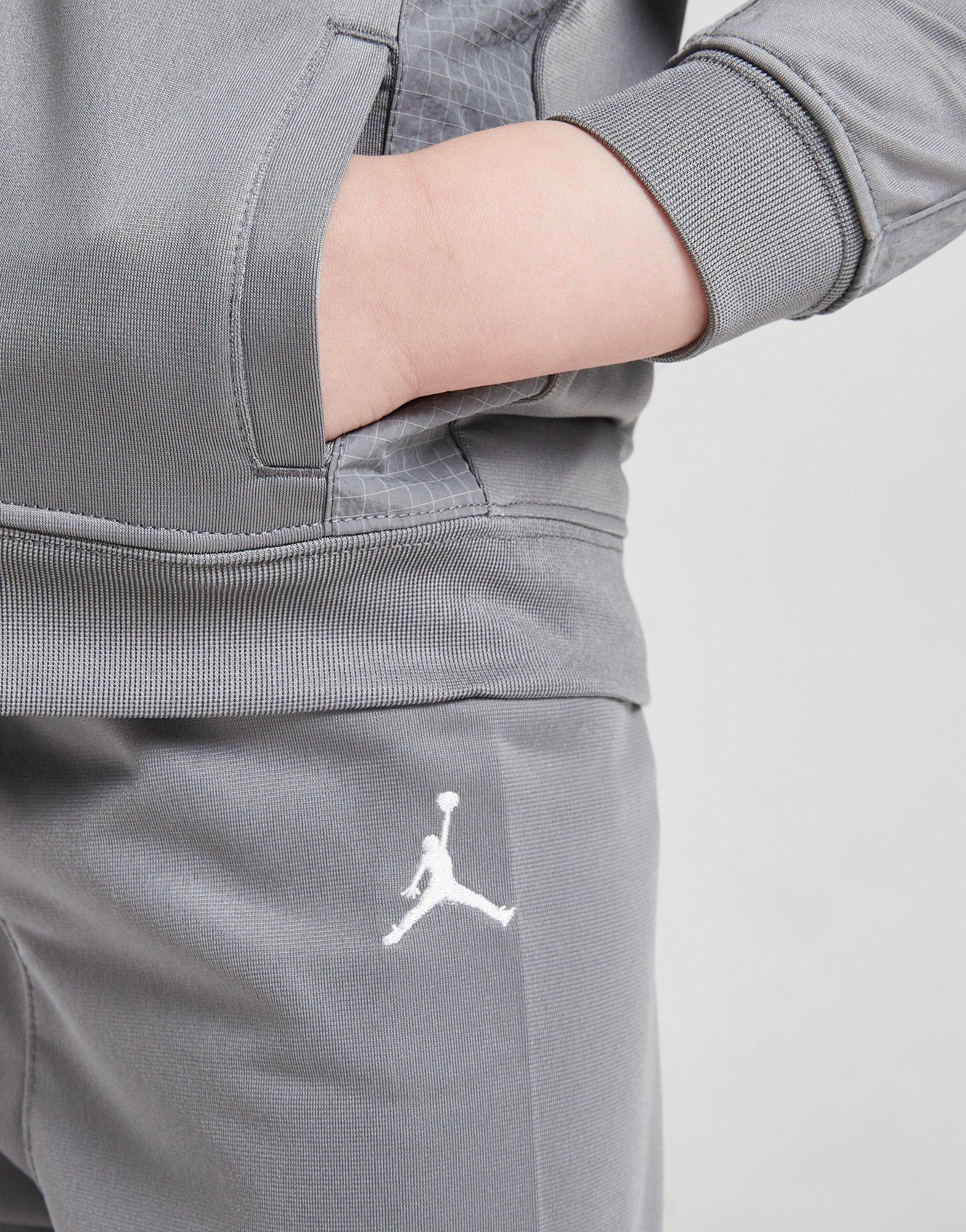 Jordan Súprava Poly Wvn Fz Suit Gry B