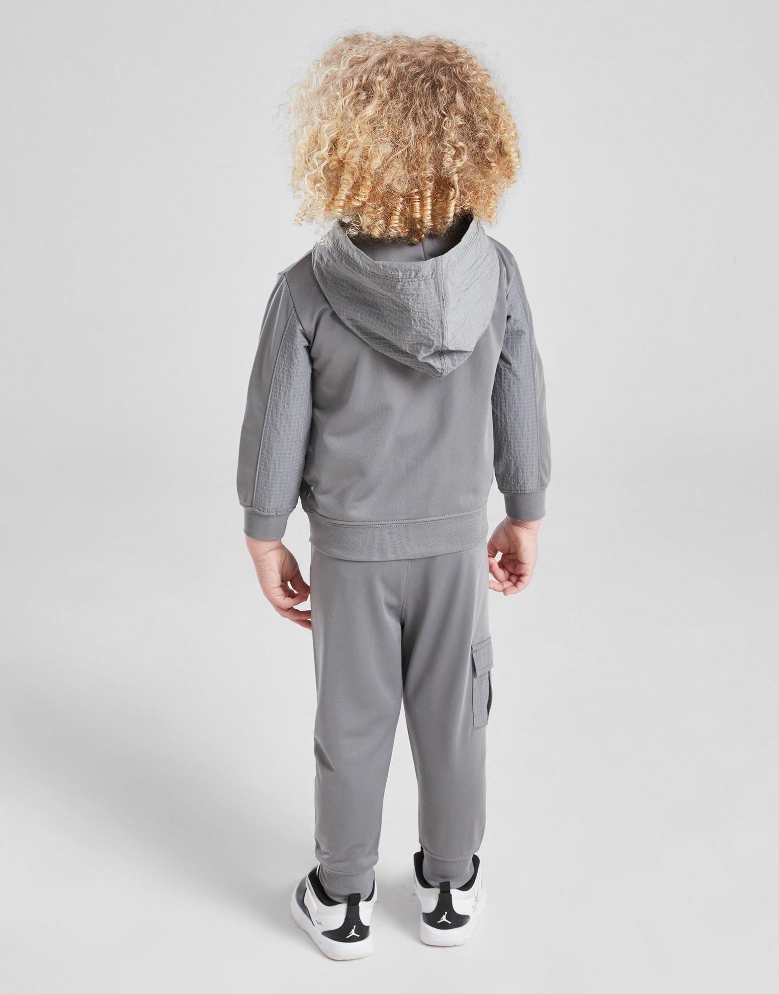 Jordan Súprava Poly Wvn Fz Suit Gry B