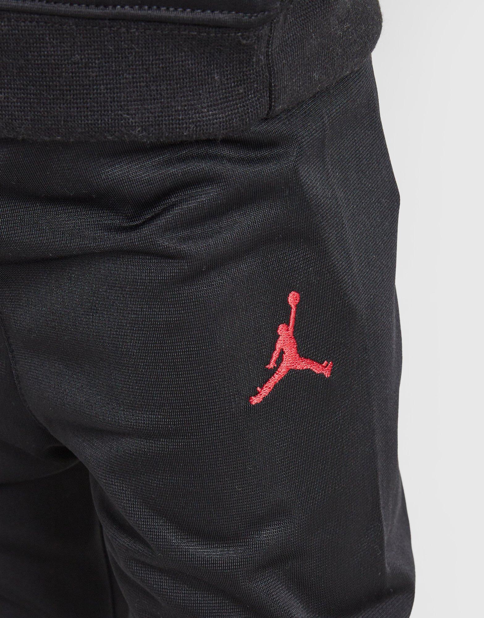 Jordan Súprava Poly 1/4 Zip St Blk/red B