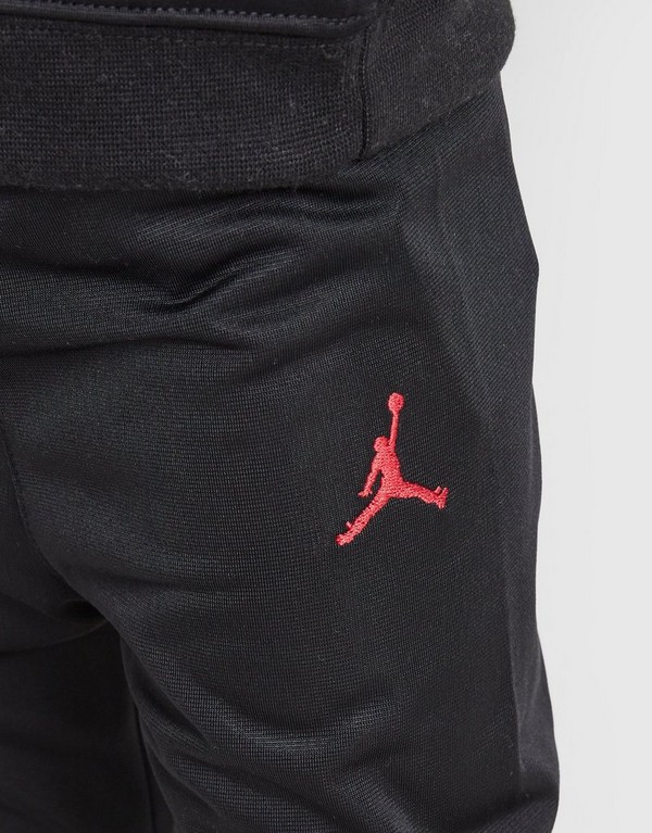 Jordan Súprava Poly 1/4 Zip St Blk/red B