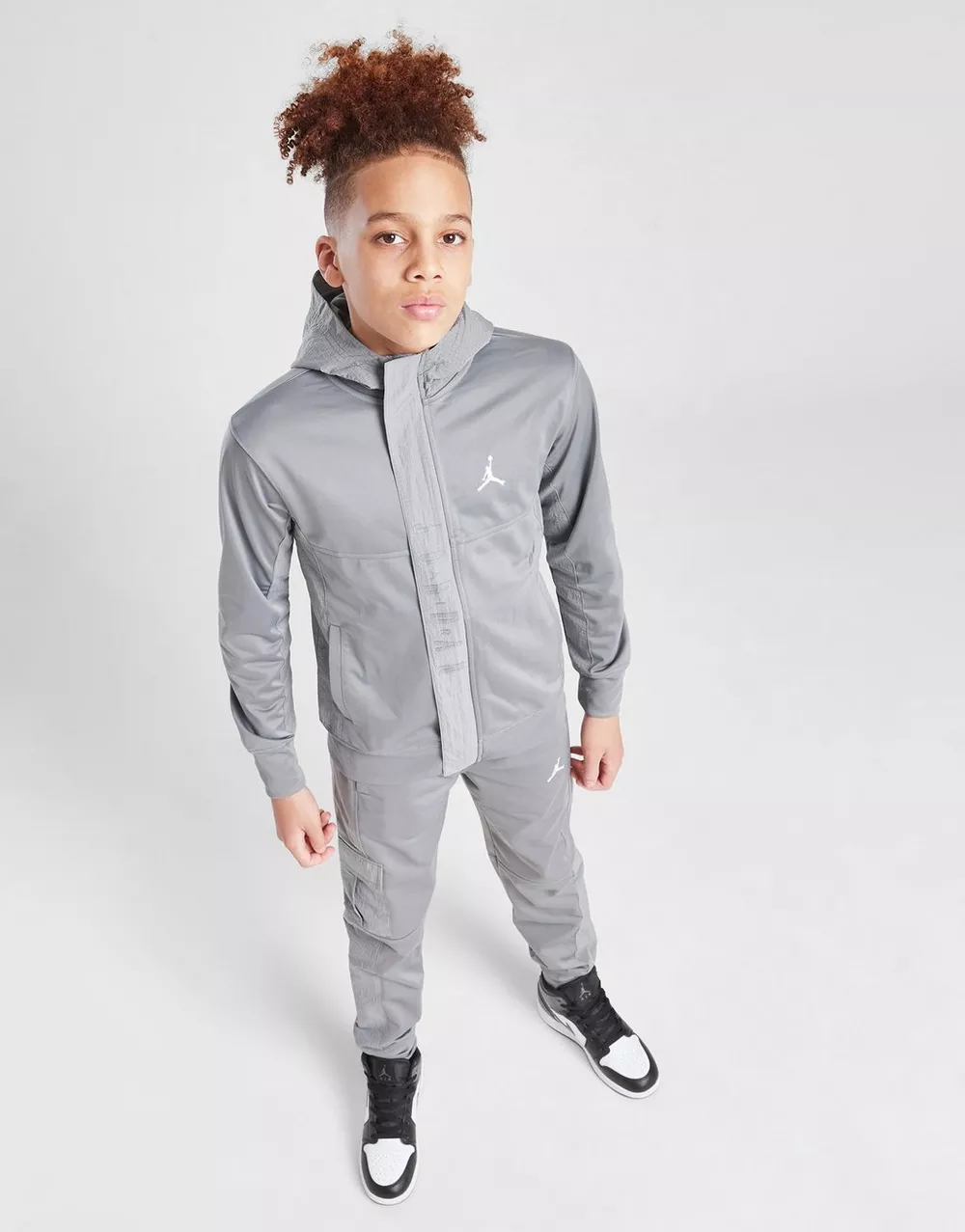 NikeHad JORDAN КОМПЛЕКТ JMPMN WVN FZ ST GRY B, фото 1 з 5