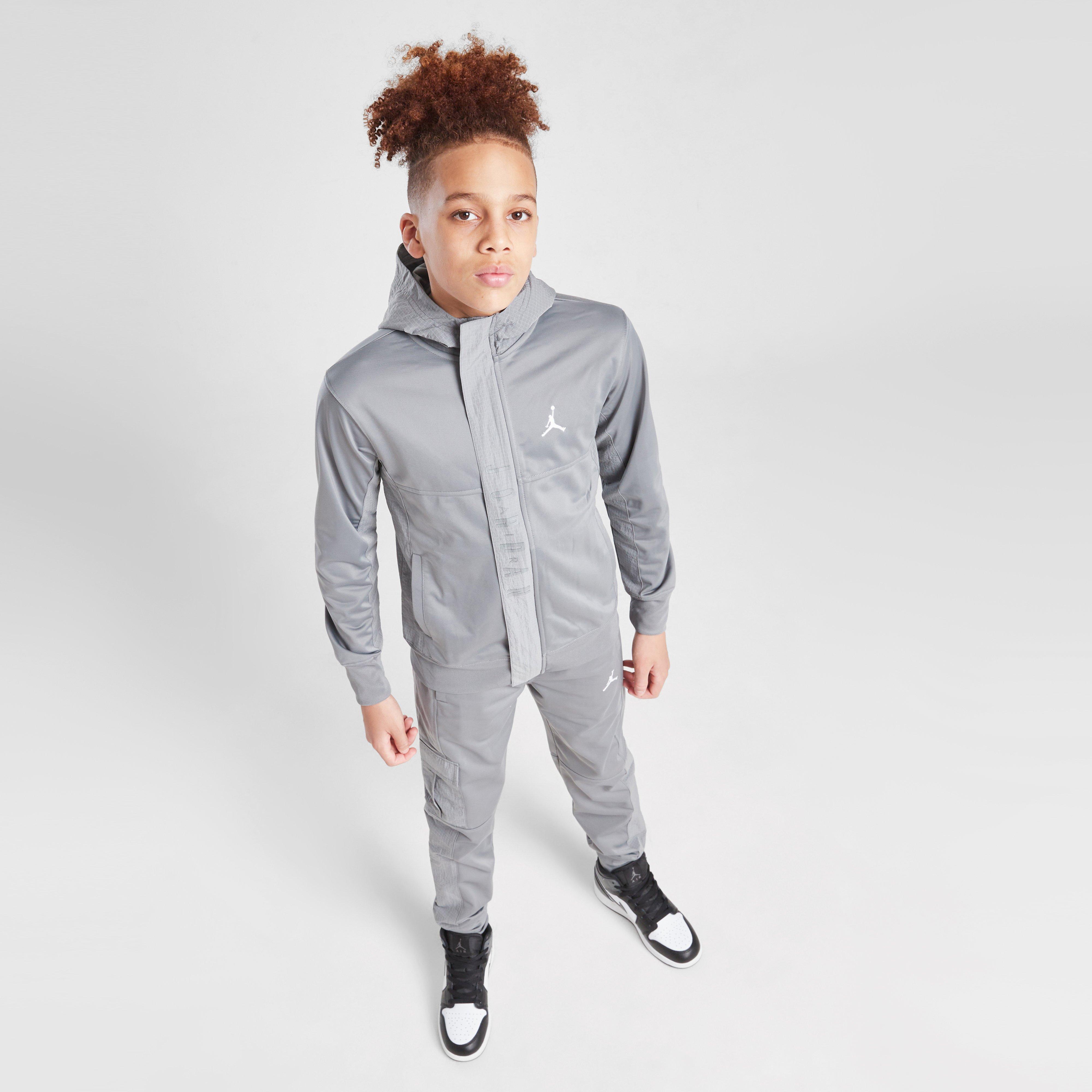 Trening pentru copii JORDAN SET JMPMN WVN FZ ST GRY B