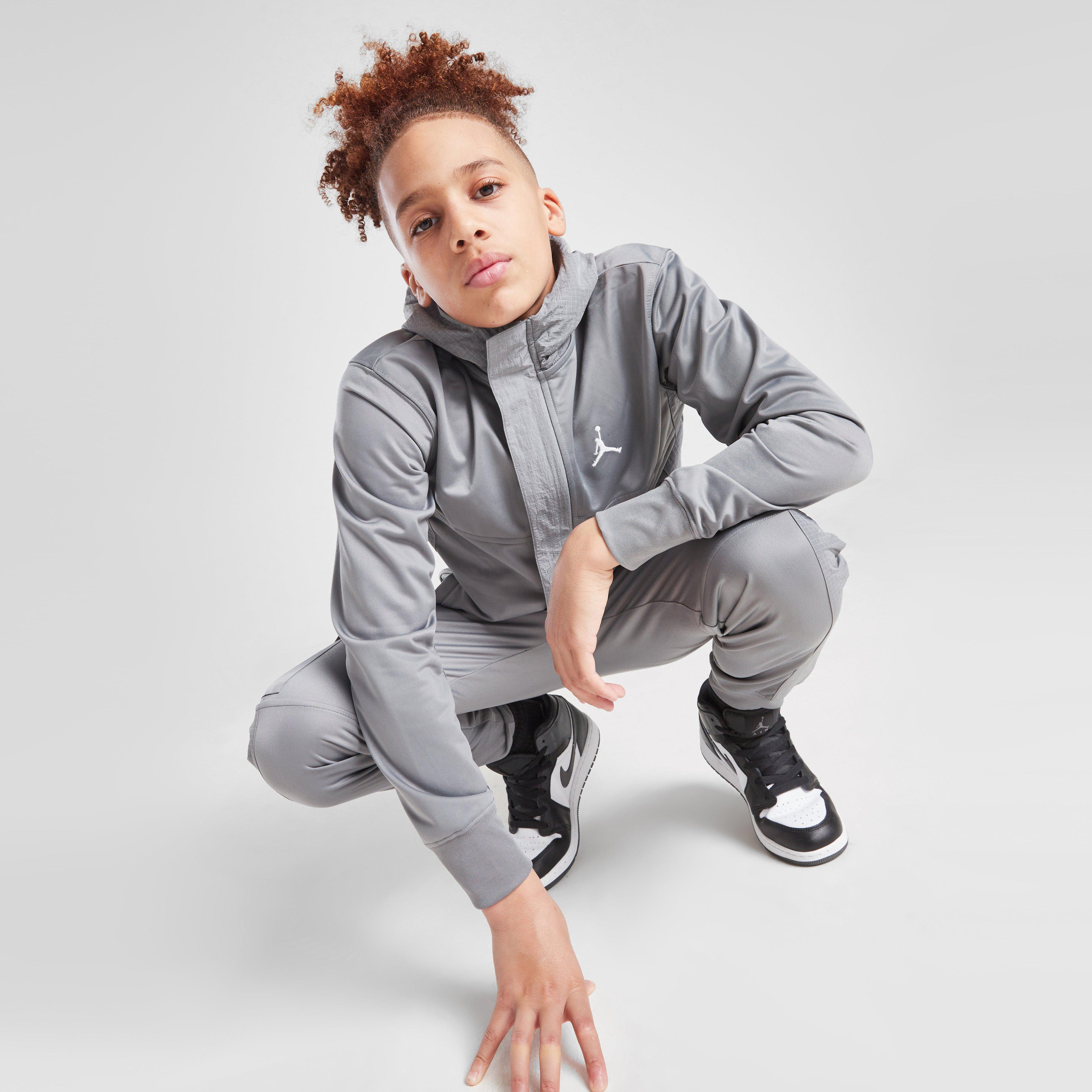Trening pentru copii JORDAN SET JMPMN WVN FZ ST GRY B