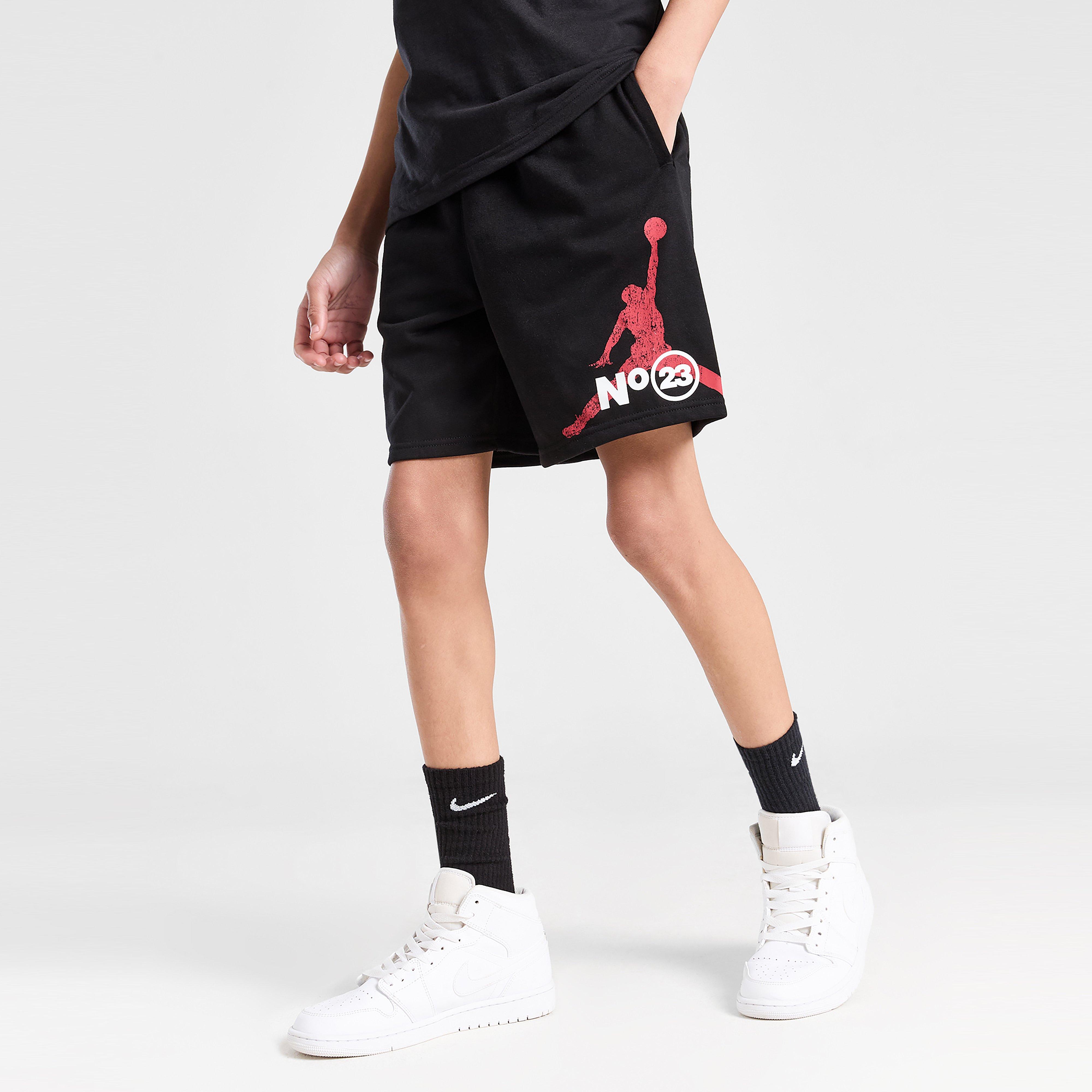 Gyerek rövidnadrág JORDAN RÖVIDNADRÁG 1984 JM SHRT BLK/RED