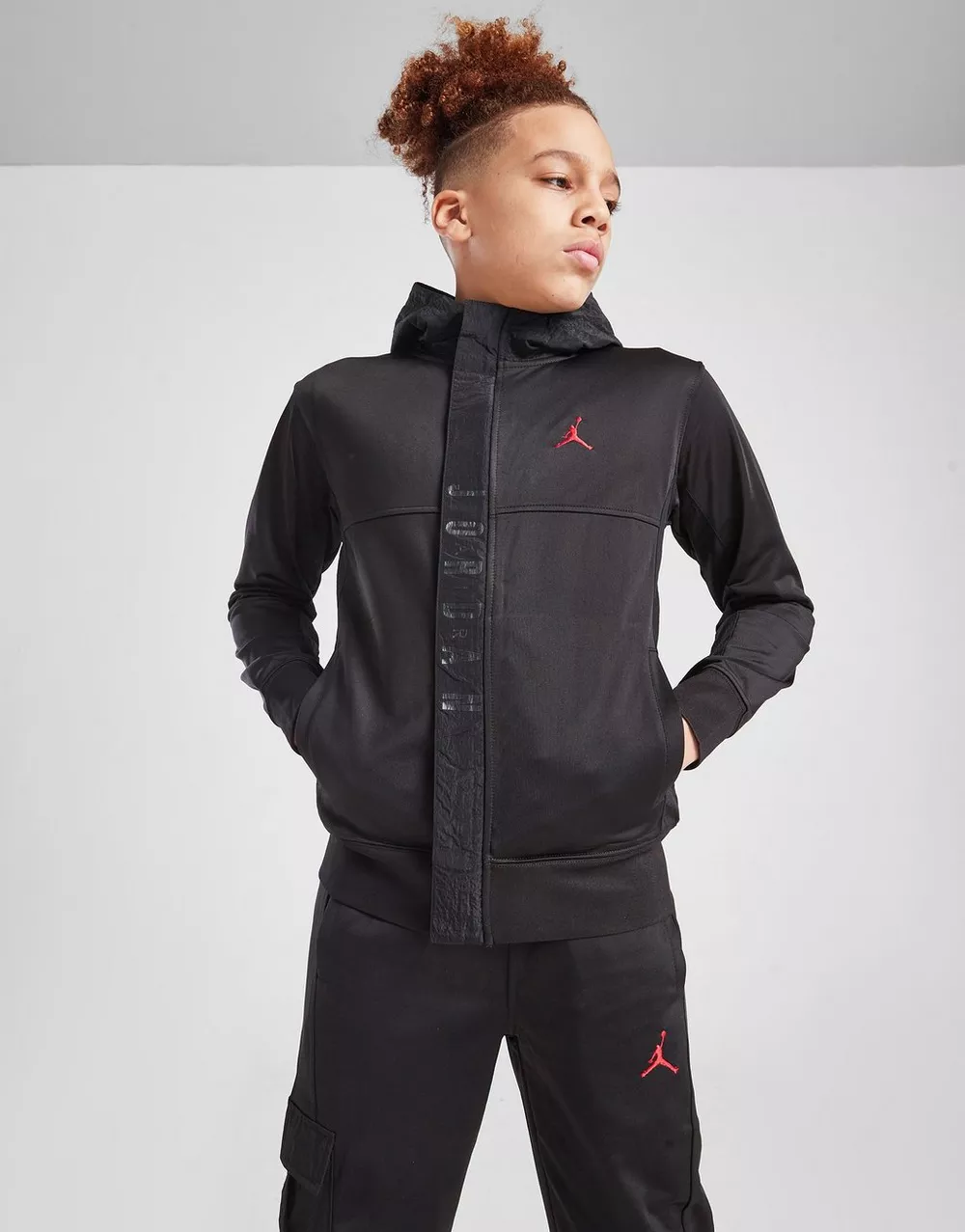 NikeHad JORDAN КОМПЛЕКТ JMPMN WVN FZ ST BLK B, фото 1 з 5