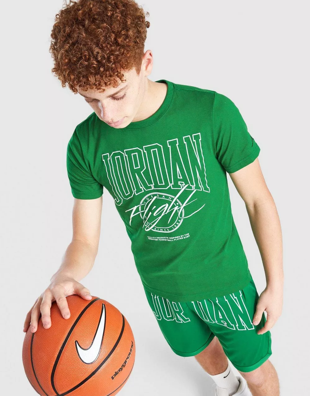 NikeHad JORDAN ФУТБОЛКА FLT BEYND ARC TEE GRN B, фото 1 з 6