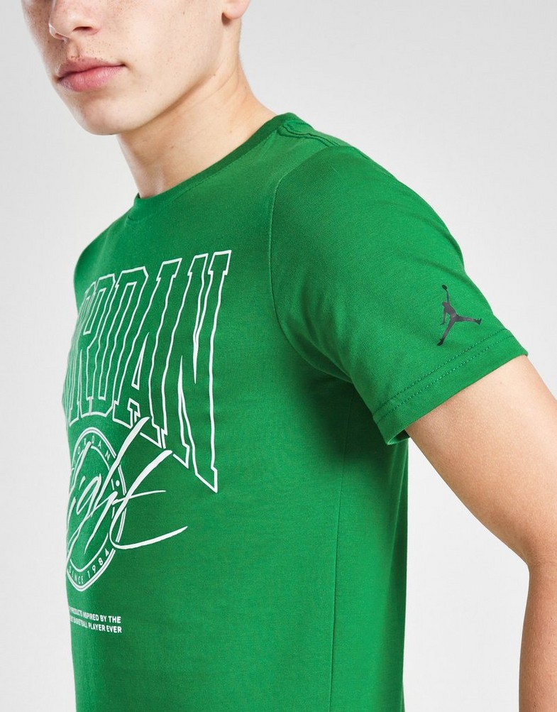 Tricou pentru copii JORDAN TRICOU FLT BEYND ARC TEE GRN B 95D799-E1P Verde