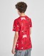 JORDAN TRICOU ARC AOP TEE RED/BLK B