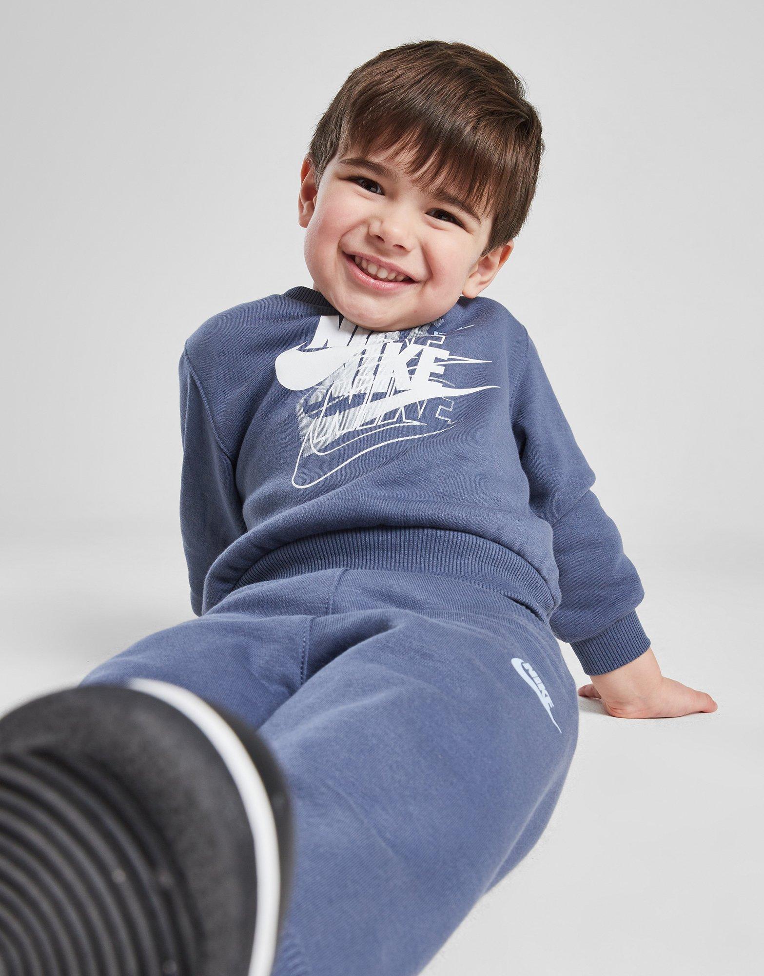 Trening pentru copii NIKE SET FTURA GFX FLC CRWST BLK B 66M862-U6B Negru