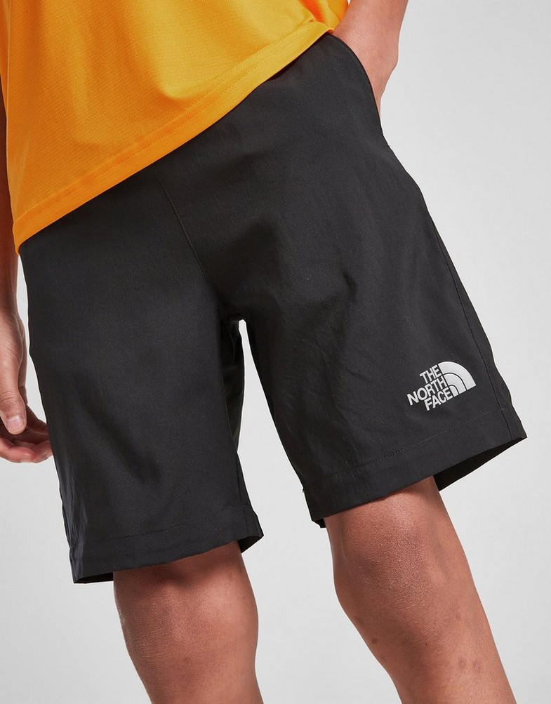 Krótkie spodenki, szorty dziecięce THE NORTH FACE SZORTY REACTOR SHORT BLACK NF0A8BNHKT01 Czarny