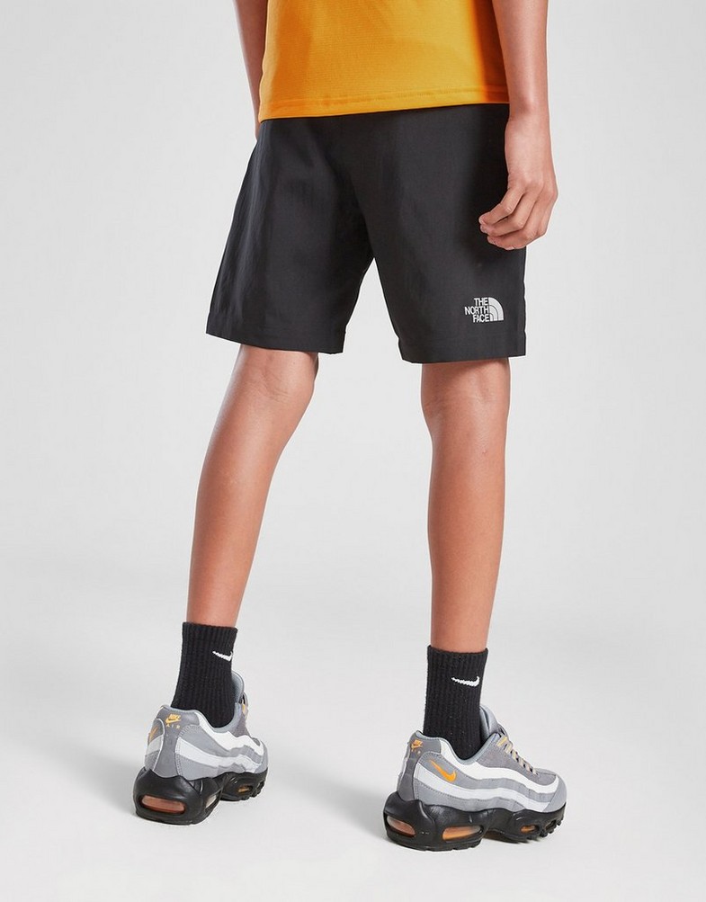 Krótkie spodenki, szorty dziecięce THE NORTH FACE SZORTY REACTOR SHORT BLACK NF0A8BNHKT01 Czarny