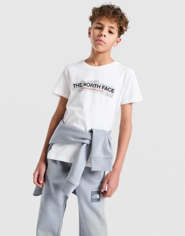 The North Face Tričko Mountain T White