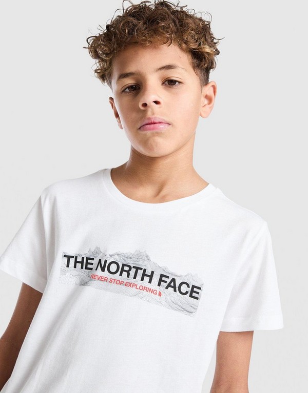 The North Face Tričko Mountain T White