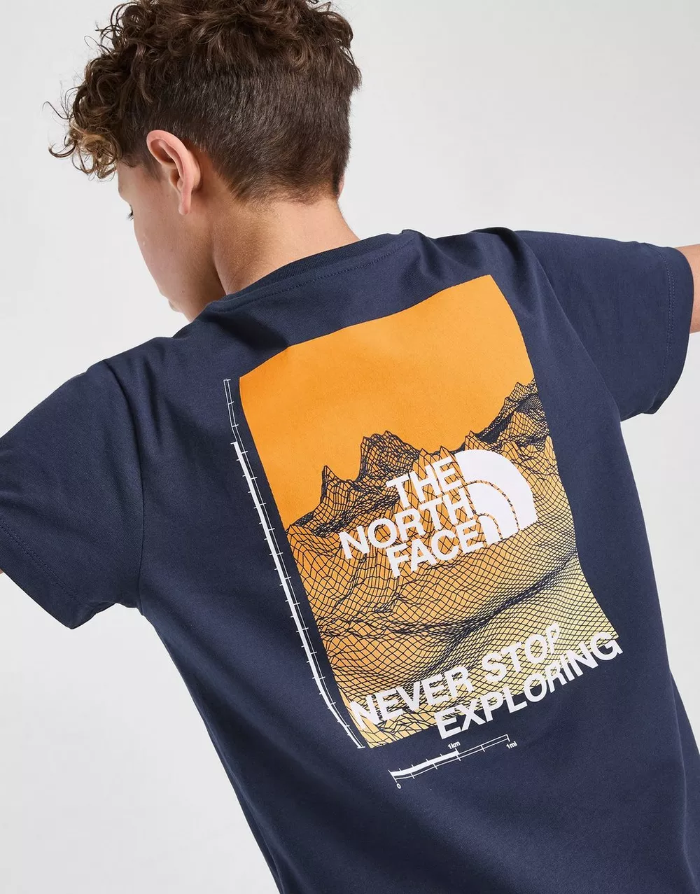 THE NORTH FACE ФУТБОЛКА GRADIENT T NAV, фото 1 з 5