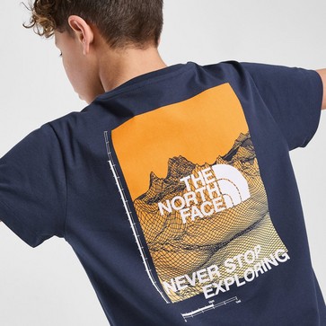 Детска тениска THE NORTH FACE ТЕНИСКА GRADIENT T NAV