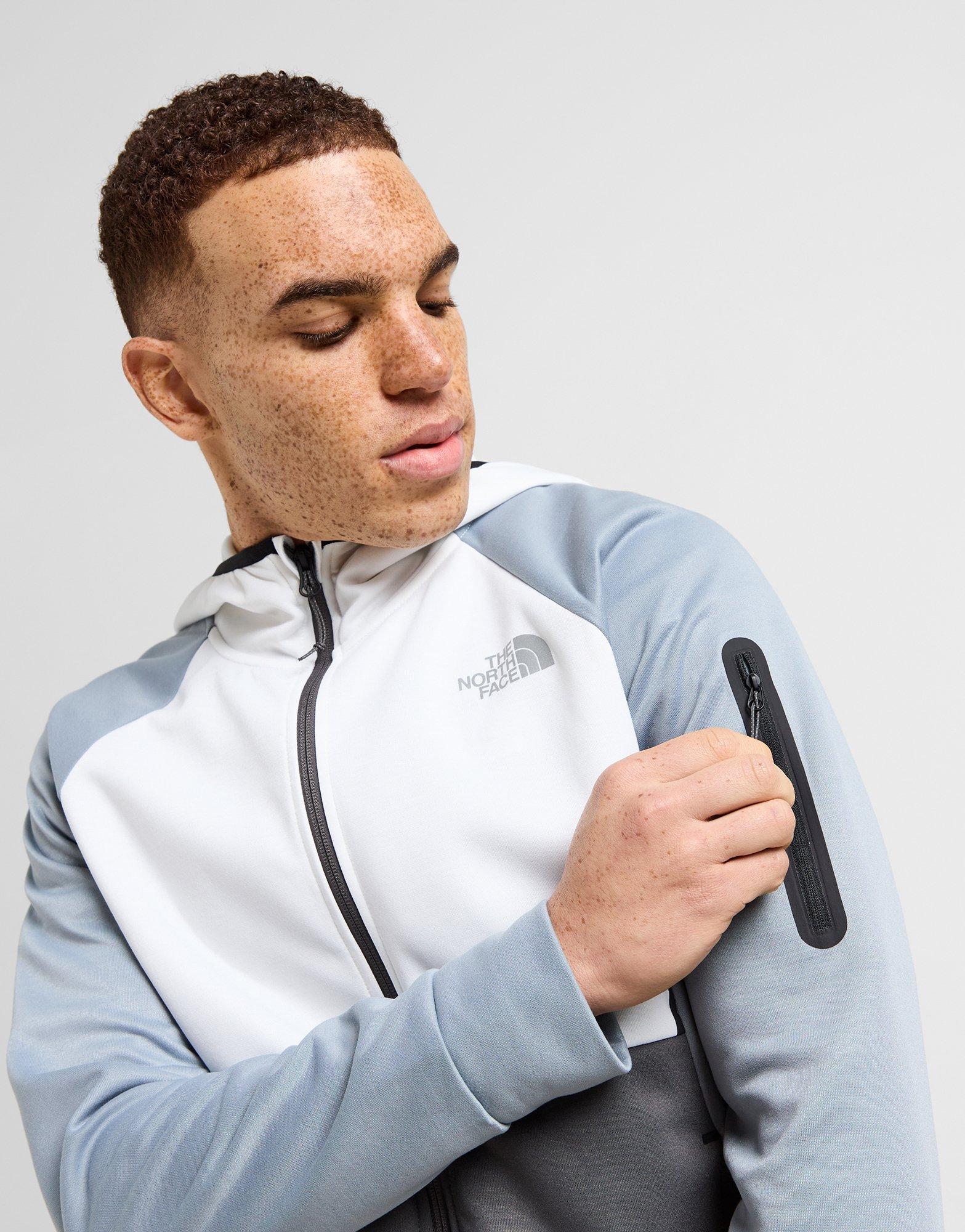 Vyriškas džemperis THE NORTH FACE DŽEMPERIS Z   KAPTUREM TEK FZ HD ANTH/WHT NF0A8CC3RHI1 Žalia