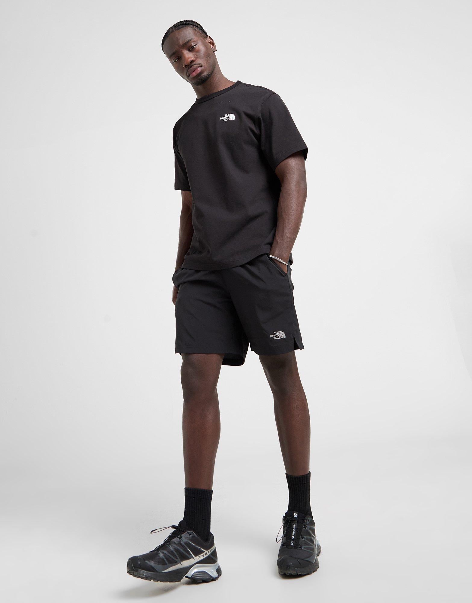 Férfi rövidnadrág THE NORTH FACE RÖVIDNADRÁG 24/7 SHT BLK/REF NF0A3O1B4H01 Fekete
