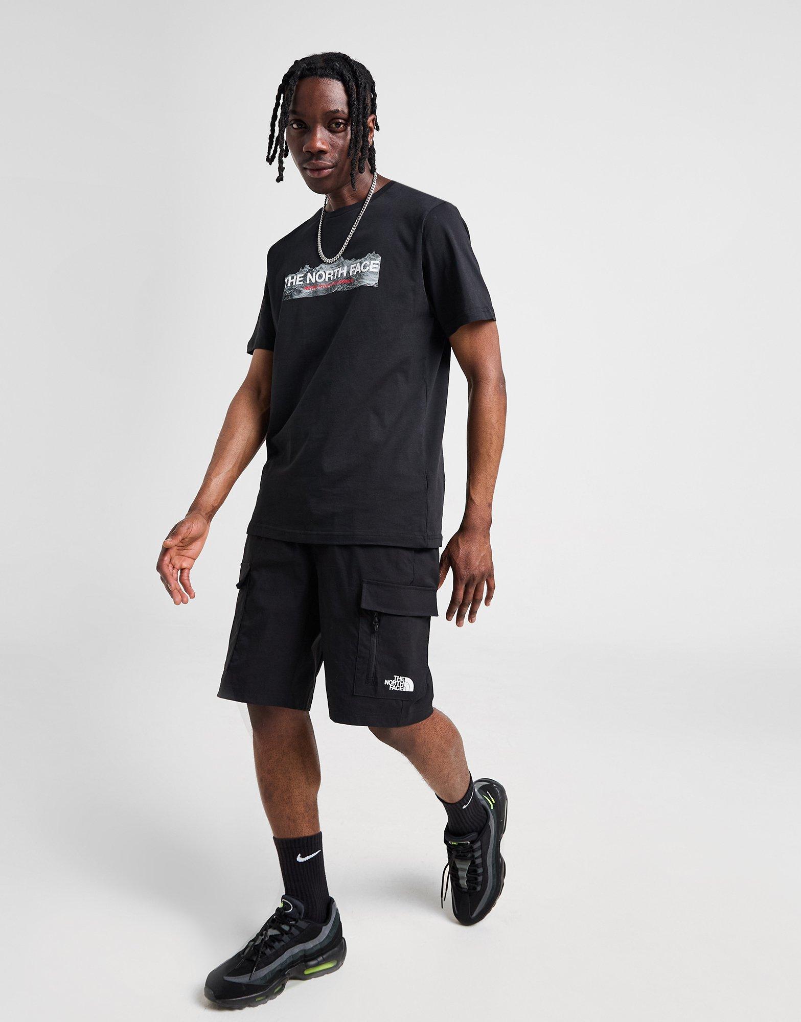 Чоловічі шорти THE NORTH FACE ШОРТИ TRISHUL CRG SHT BLK NF0A8CCMJK31 Чорний