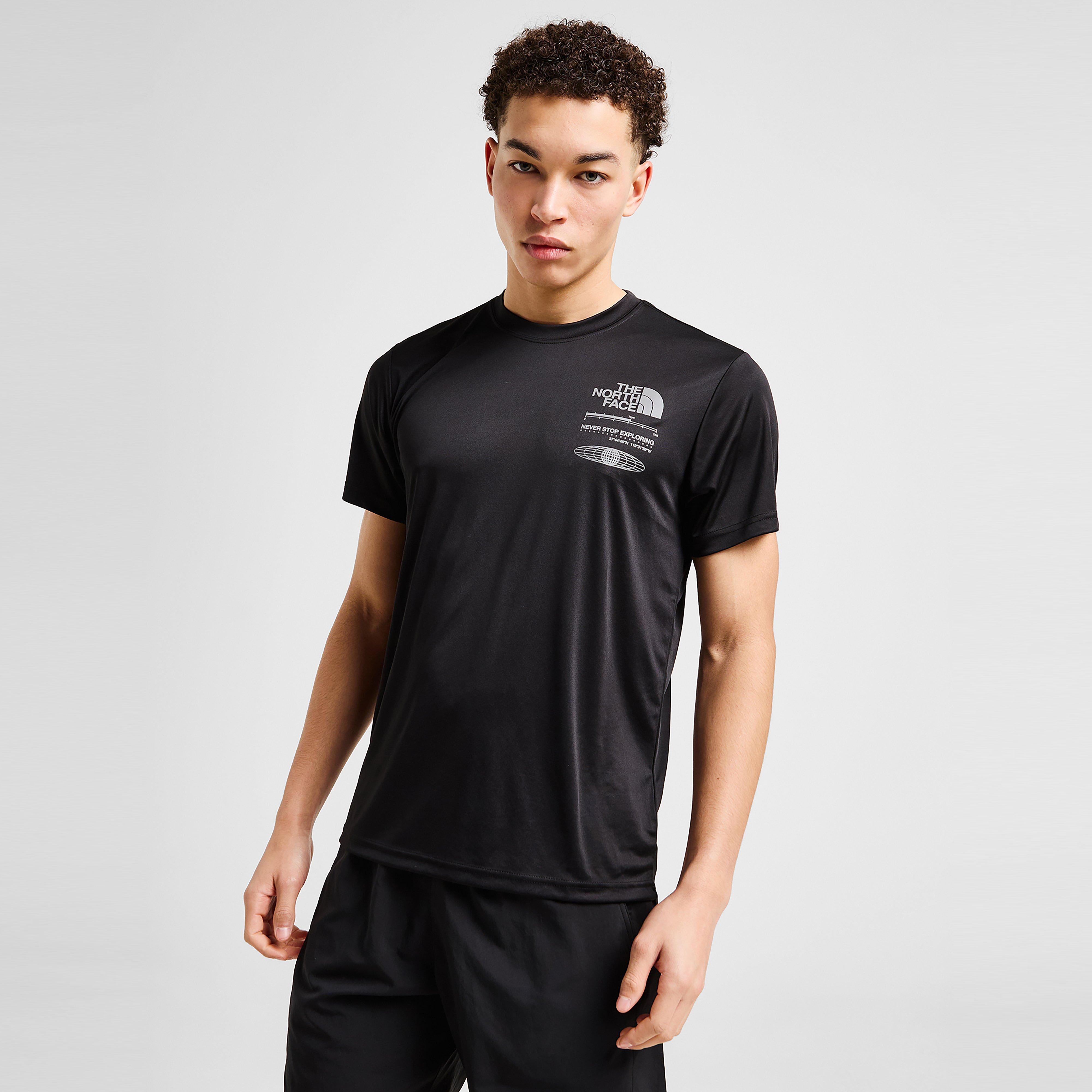 Muški T-shirt THE NORTH FACE T-SHIRT GFX PERF T BLK/REF