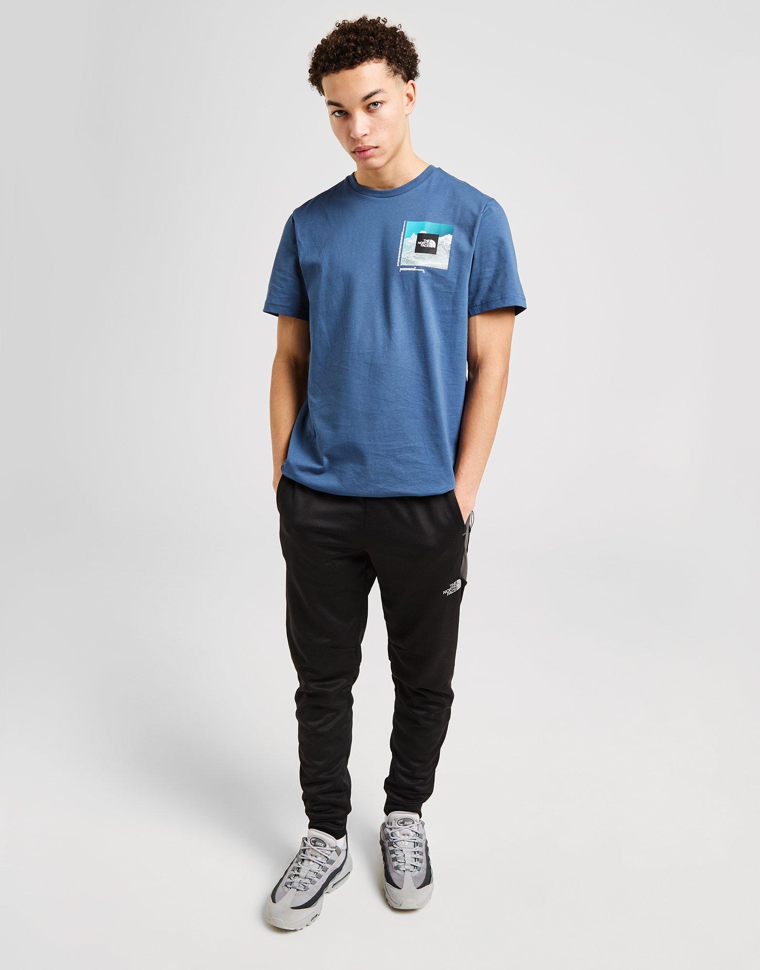 Мъжка тениска THE NORTH FACE ТЕНИСКА DIGI MNT TEE SHADY NF0A8EH6HDC1 Тъмносин