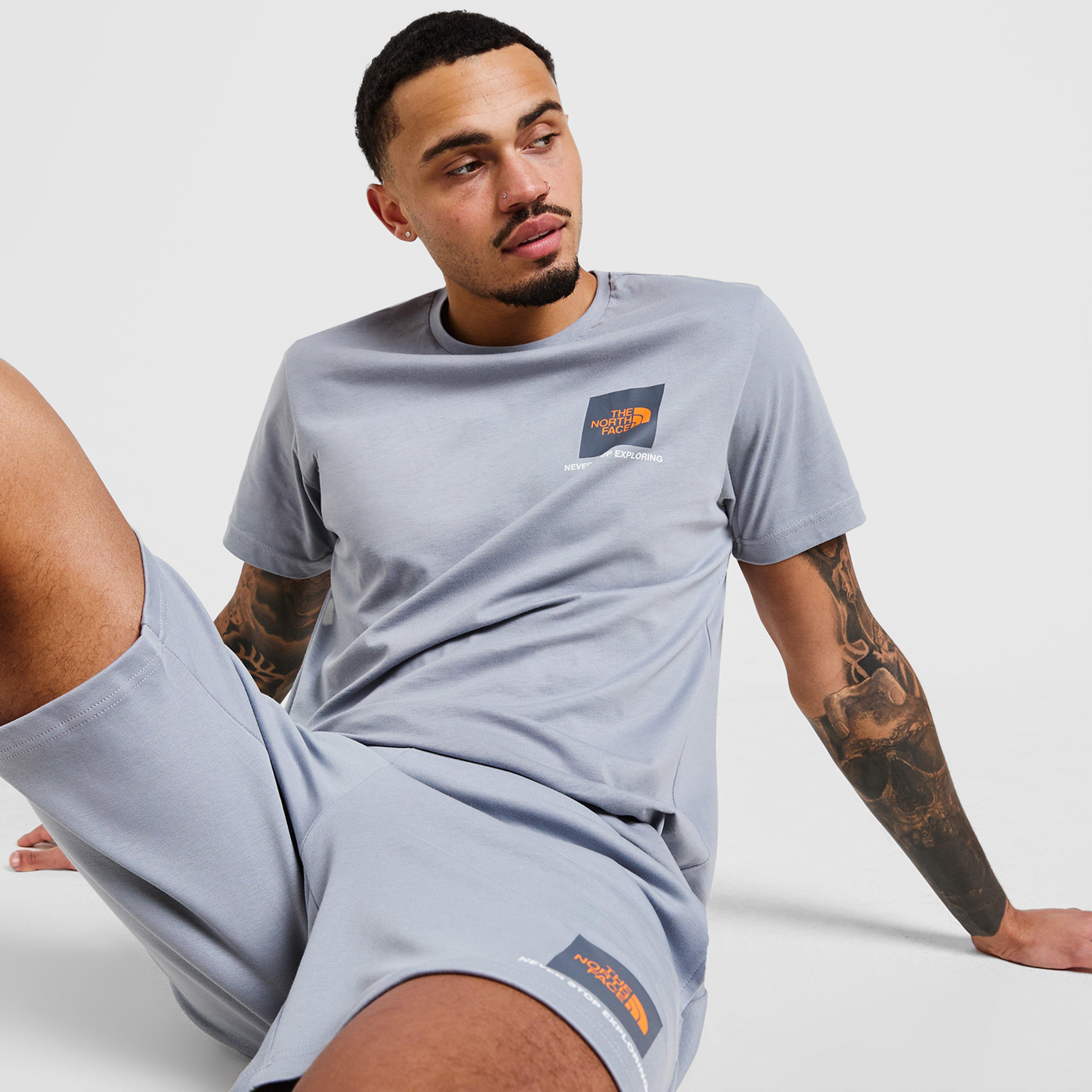 Férfi póló THE NORTH FACE PÓLÓ FINE BOX T T.WINDS/ORG