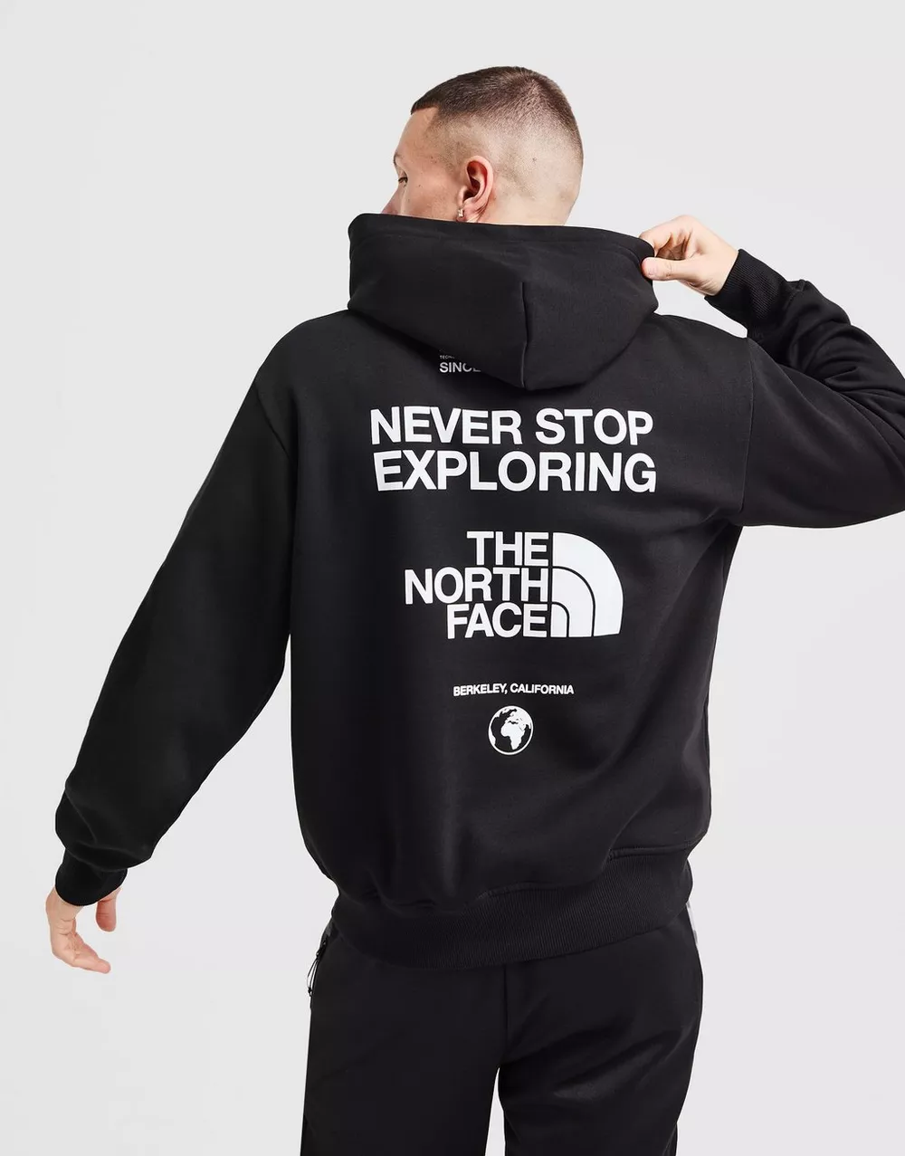 THE NORTH FACE КОФТА З КАПЮШОНОМ NOTES OS HD BLK, фото 1 з 5