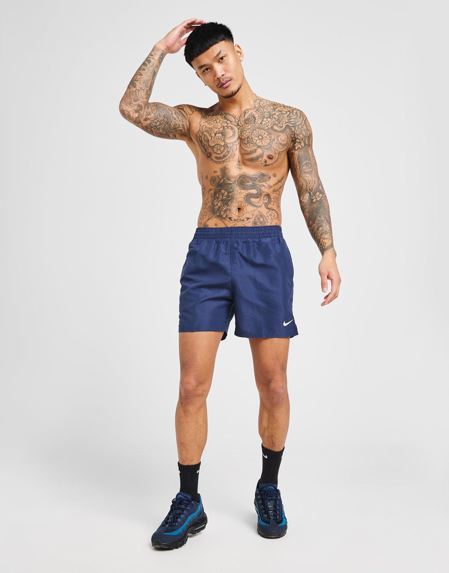 Мъжки бански костюм NIKE SWIM ШОРТИ NIKE SWIM-ШОРТИ ESSENTIAL 5" NESSF560440 Тъмносин