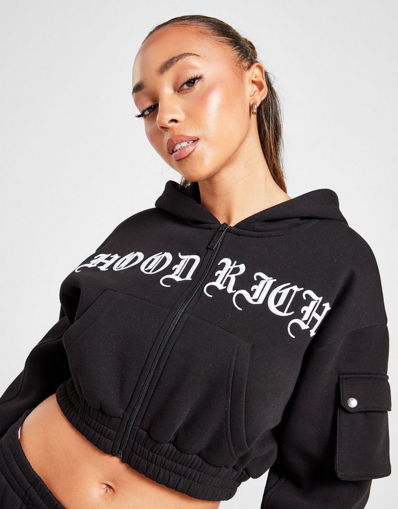 Bluza damska HOODRICH BLUZA ROZPINANA Z KAPTUREM DUSK