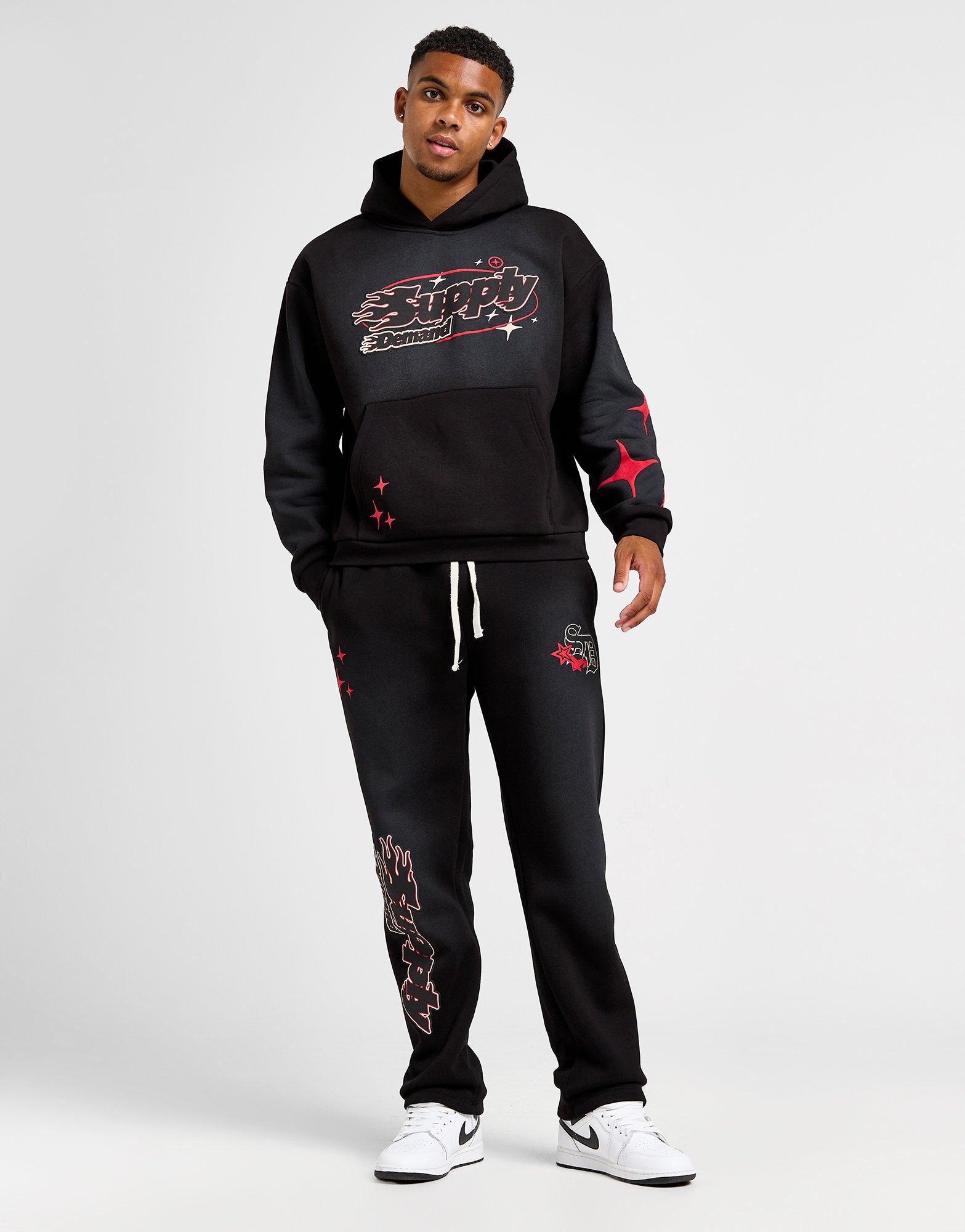 Чоловічі кофти SUPPLY & DEMAND КОФТА З КАПЮШОНОМ BLANEY HD SUPTM17227007 Чорний