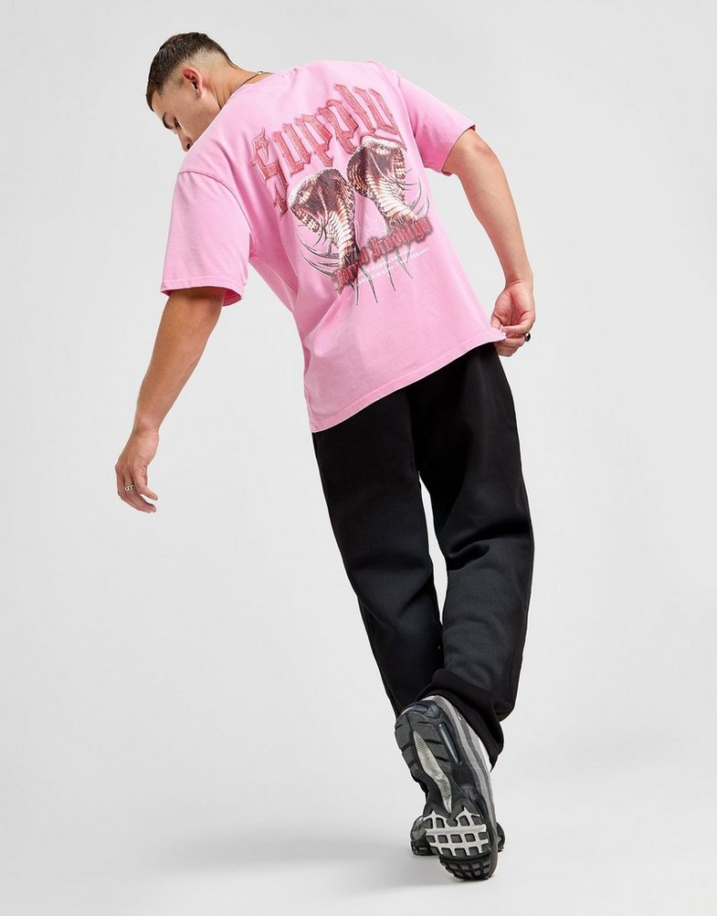 Чоловічі футболки SUPPLY & DEMAND ФУТБОЛКА CATCHER TEE SUPTM17468106 Рожевий