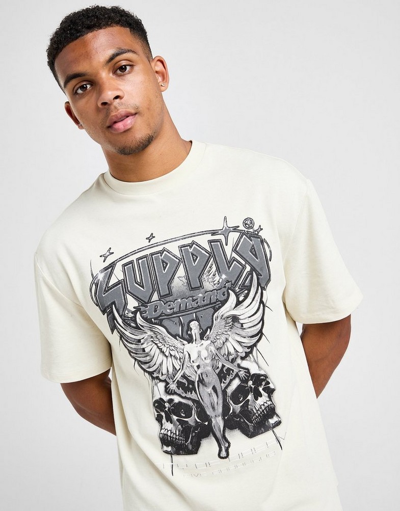 Чоловічі футболки SUPPLY & DEMAND ФУТБОЛКА TRONIC TEE SUPTM17238366 Бежевий