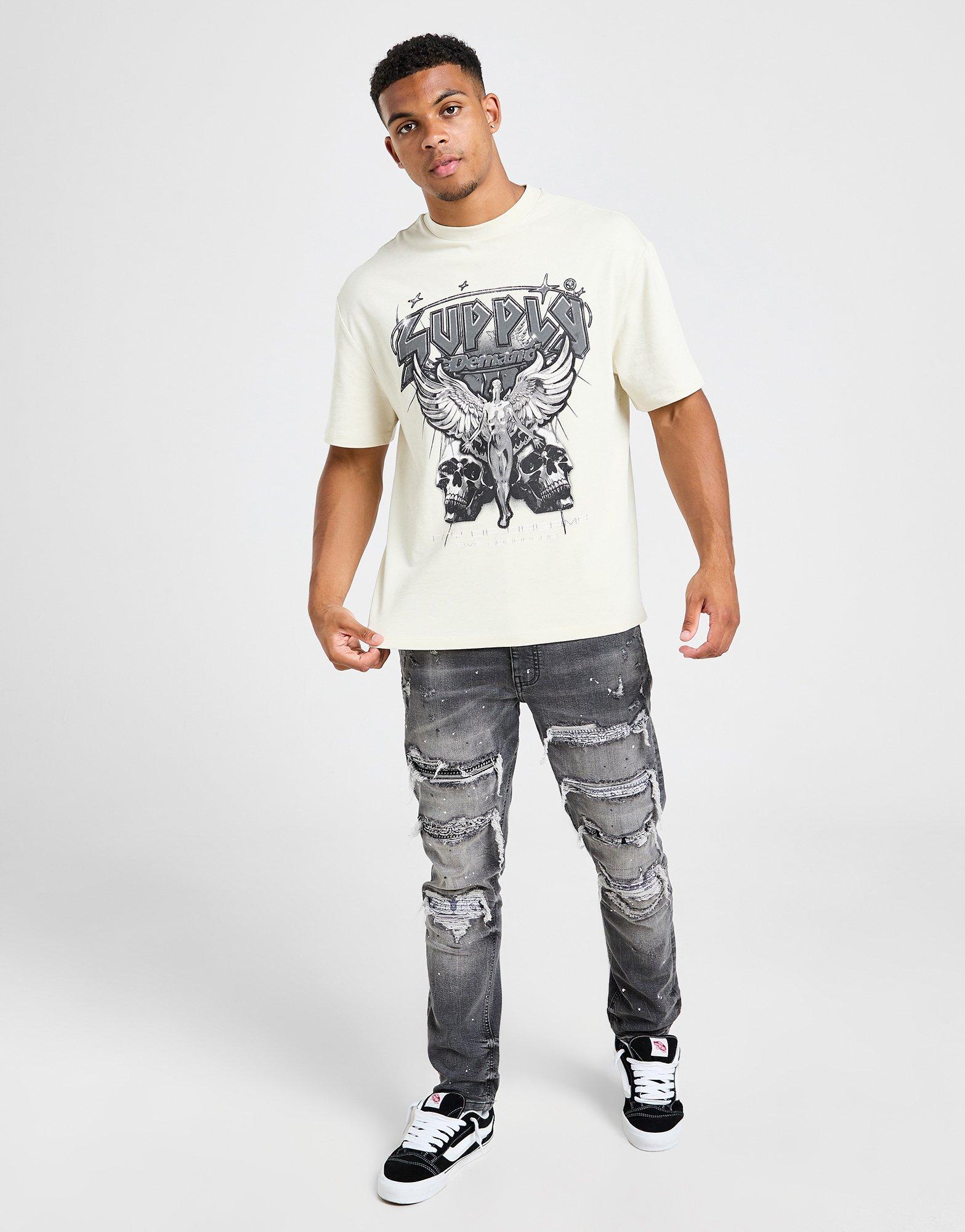 Pánske tričko SUPPLY & DEMAND TRIČKO TRONIC TEE SUPTM17238366 Béžová