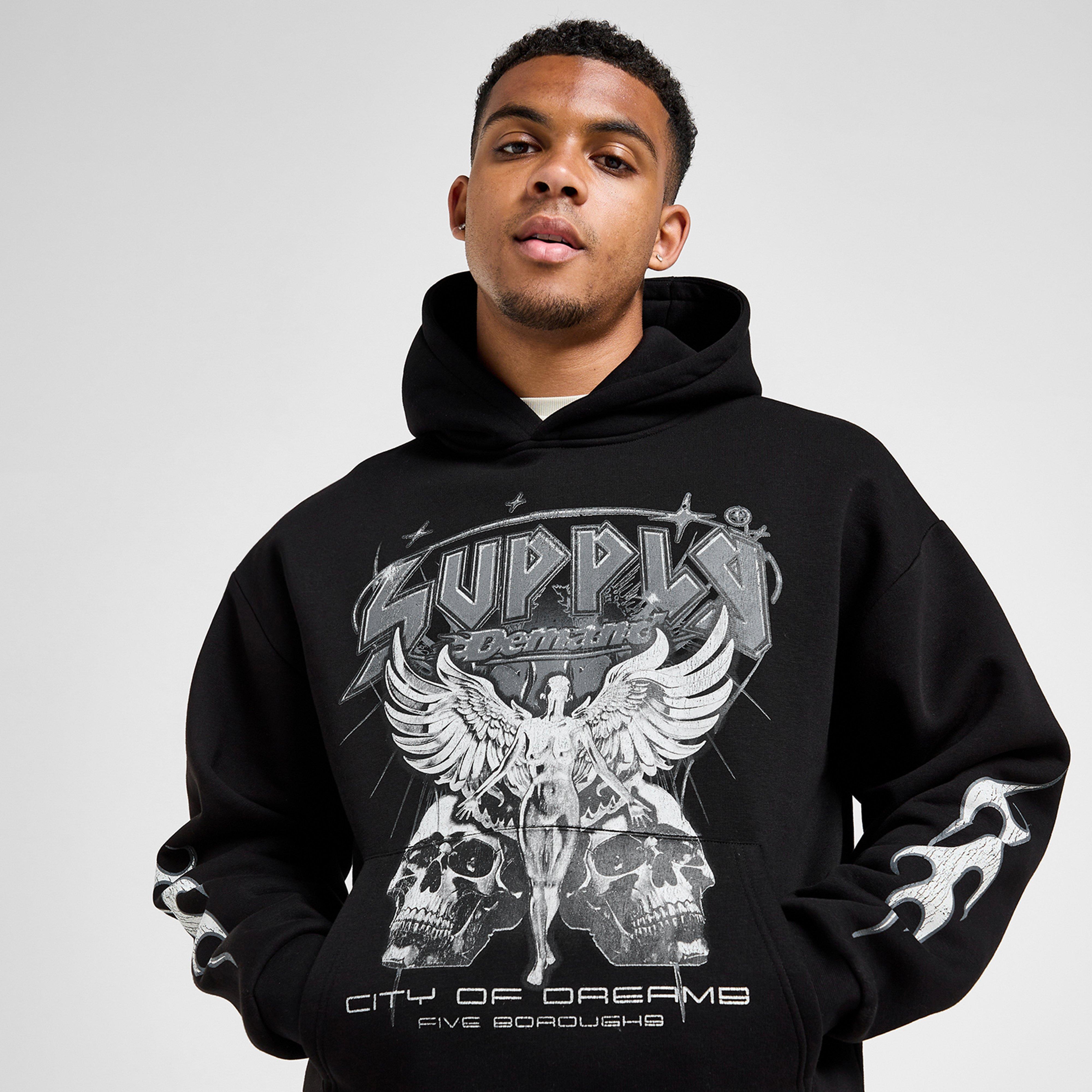 Bluza męska SUPPLY & DEMAND BLUZA Z KAPTUREM TRONIC HD