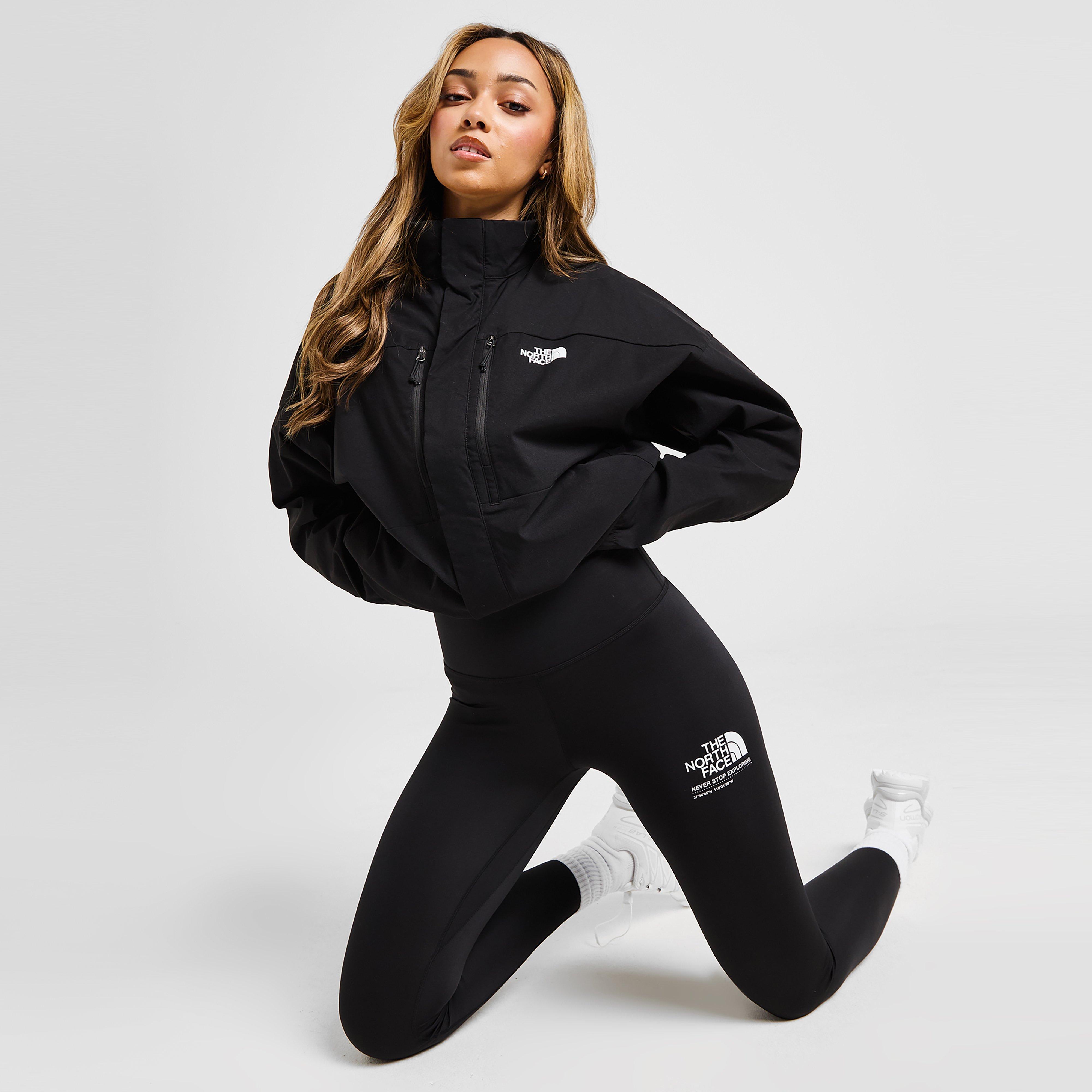 Női leggings THE NORTH FACE LEGGINGS TECH GRPH TIGHT BLK/WH