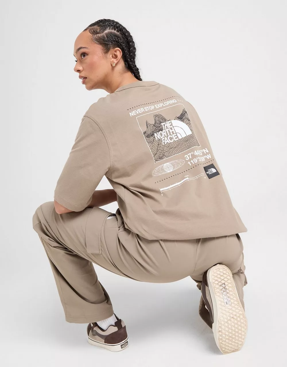 THE NORTH FACE ФУТБОЛКА TECH GRPH BF T CVN'GRY, фото 1 з 5