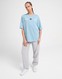 THE NORTH FACE T-SHIRT TECH GRPH BF T BLU/WH