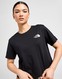 THE NORTH FACE T-SHIRT SIMPLE DOME CROP T BLK/WH