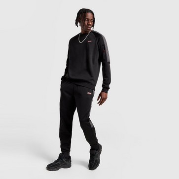 Pantaloni pentru bărbați MCKENZIE PANTALONI  CHAOS PLY FLC PNT BLK