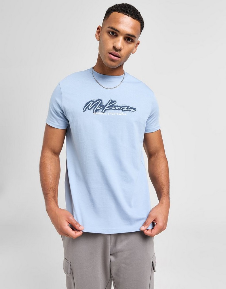 Чоловічі футболки MCKENZIE ФУТБОЛКА CASPIAN TEE BLU MCKTM16441491 Блакитний