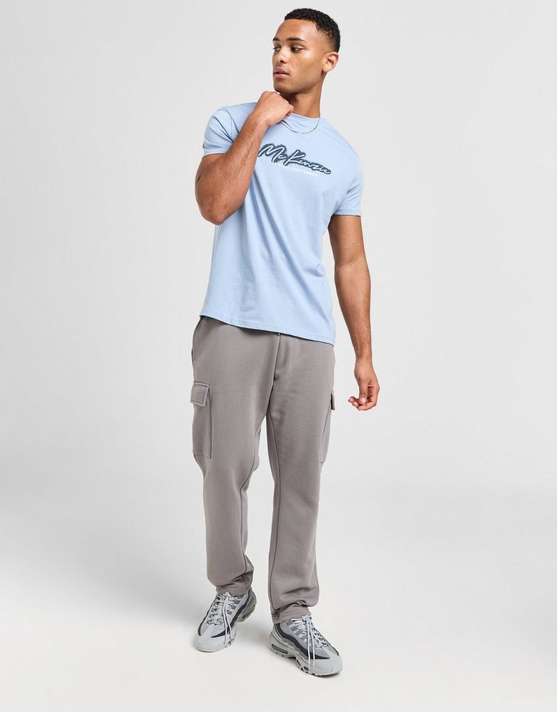 Чоловічі футболки MCKENZIE ФУТБОЛКА CASPIAN TEE BLU MCKTM16441491 Блакитний