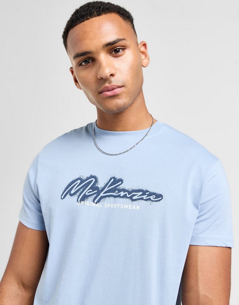 Чоловічі футболки MCKENZIE ФУТБОЛКА CASPIAN TEE BLU MCKTM16441491 Блакитний