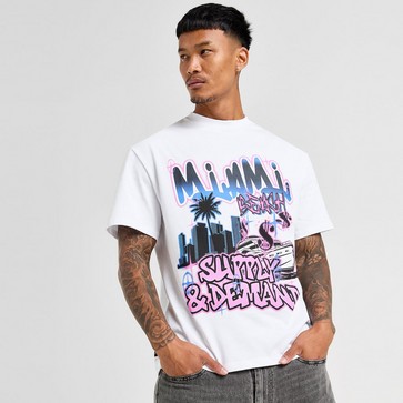 Férfi póló SUPPLY & DEMAND PÓLÓ MIAMI TEE