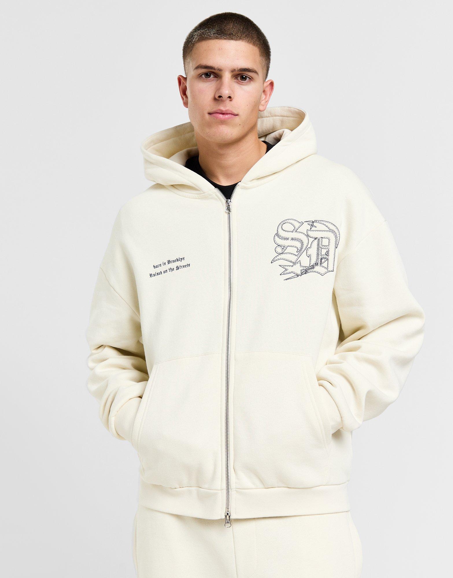 Мъжка блуза SUPPLY & DEMAND СУИТЧЪР СЪС   ЗАКОПЧАВАНЕ С КАЧУЛКА LOGAN SUPTM17229360 Бежов